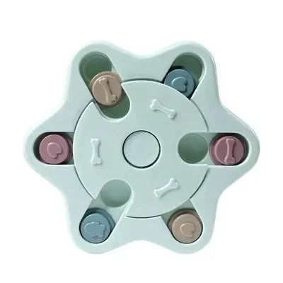 BrainBoost Interactive Puzzle Feeder Bowl