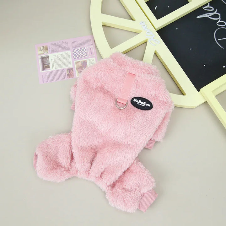 CozyPaws Fleece Dog Overalls