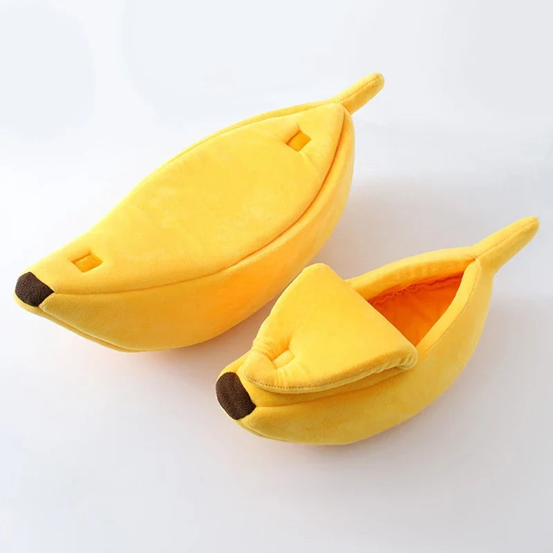 BananaNest Cozy Cat & Small Dog Bed
