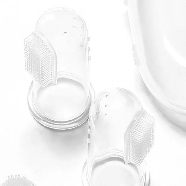 SilicaSmile Silicone Finger Pet Toothbrushes