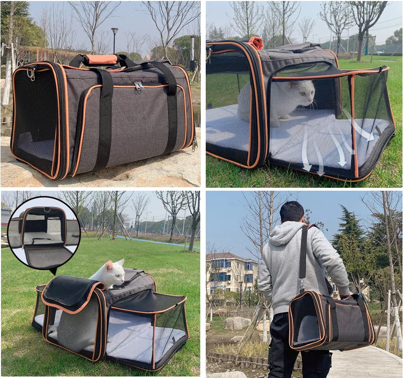 AirVoyager Expandable Pet Carrier