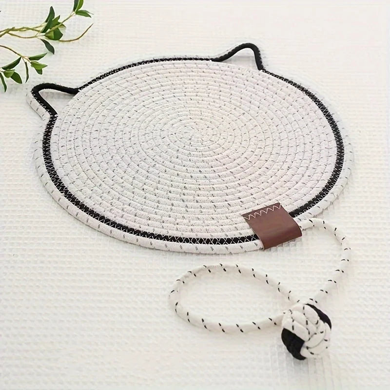 Woven Cat Scratch Lounge & Play Nest