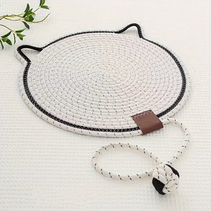 Woven Cat Scratch Lounge & Play Nest