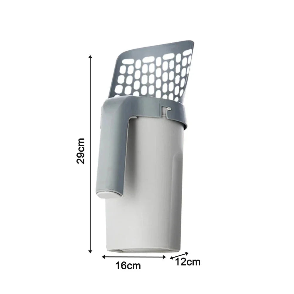 CleanSweep Cat Litter Scoop with Refill Bag System