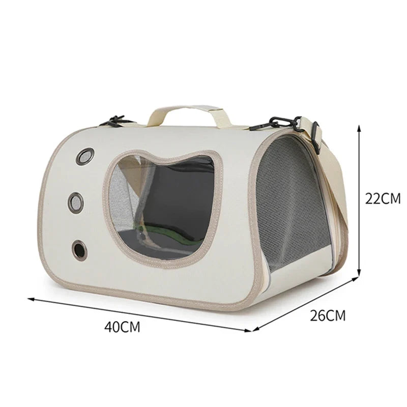 AeroVibe Portable Breathable Pet Carrier