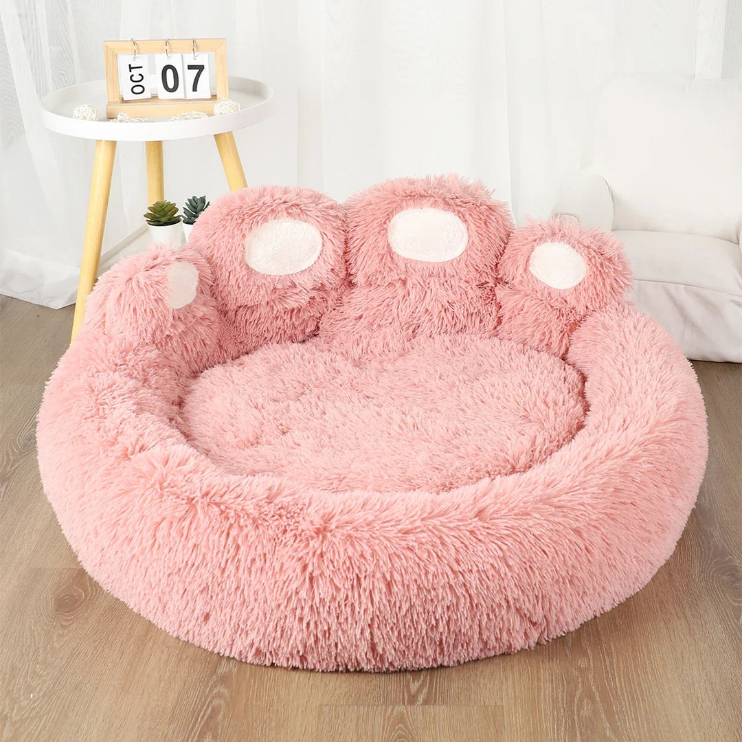 CloudNest Plush Dog & Cat Sofa Bed