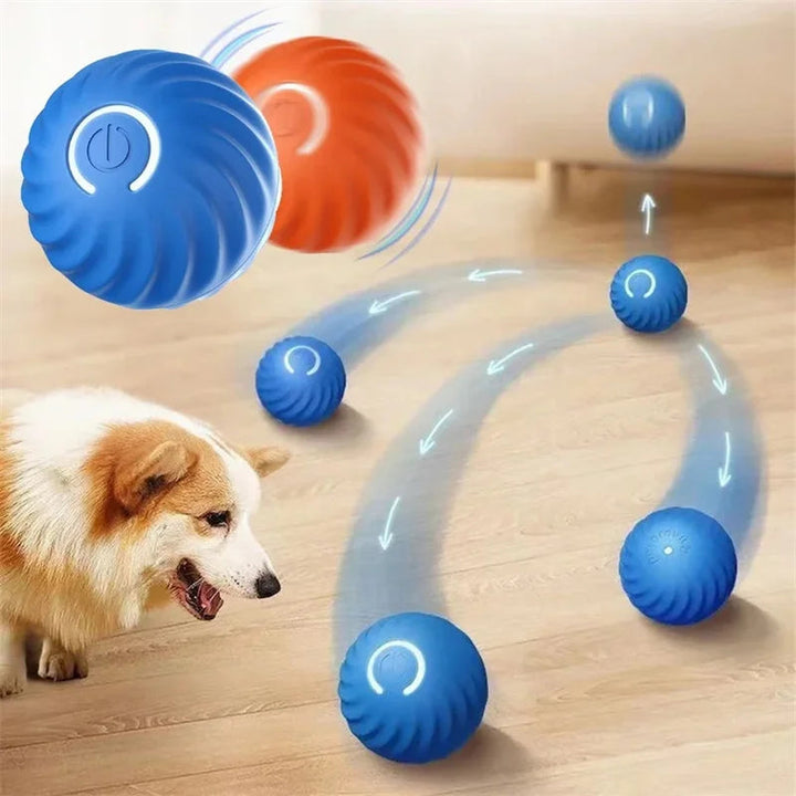 Interactive Smart Dog Ball | Automatic Rechargeable Toy | Interactive Training & Play Toy