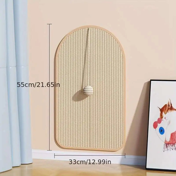 ClawCastle 3-in-1 Cat Wall Scratch Station