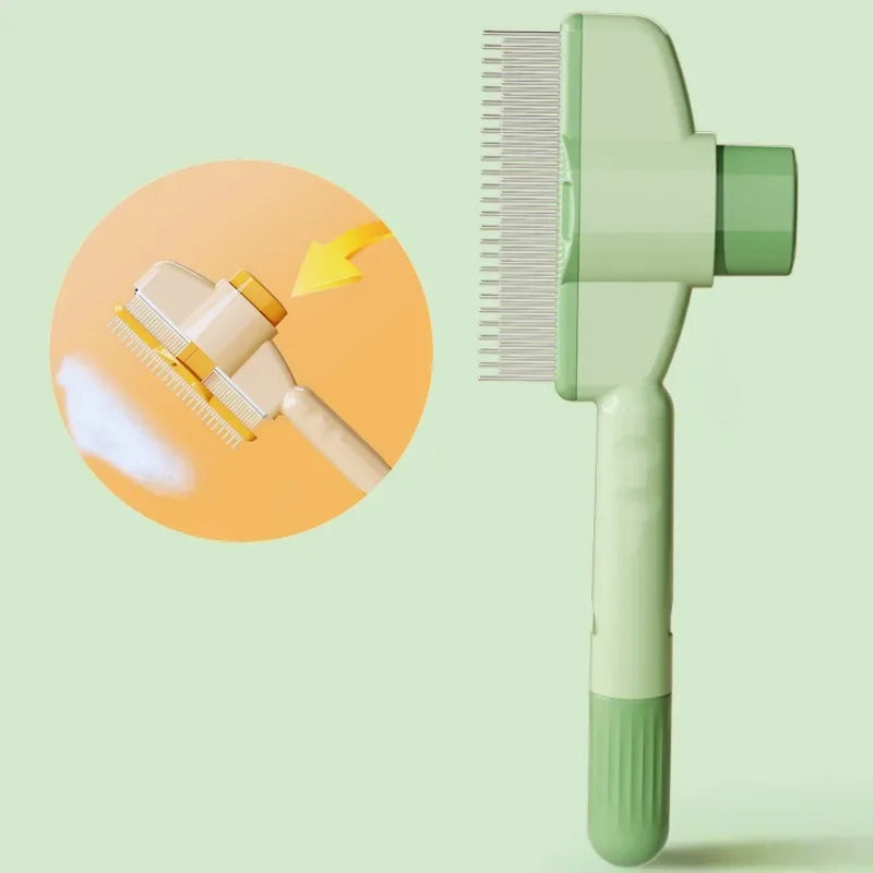 CleanSweep Self-Cleaning Dog Brush