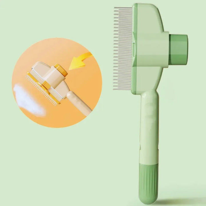 CleanSweep Self-Cleaning Dog Brush
