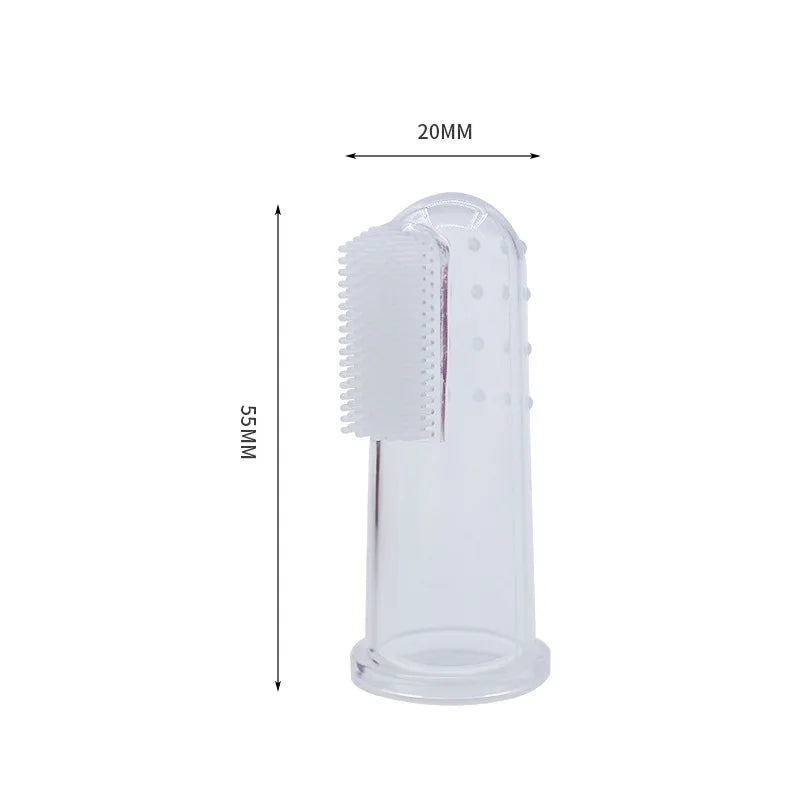 SilicaSmile Silicone Finger Pet Toothbrushes
