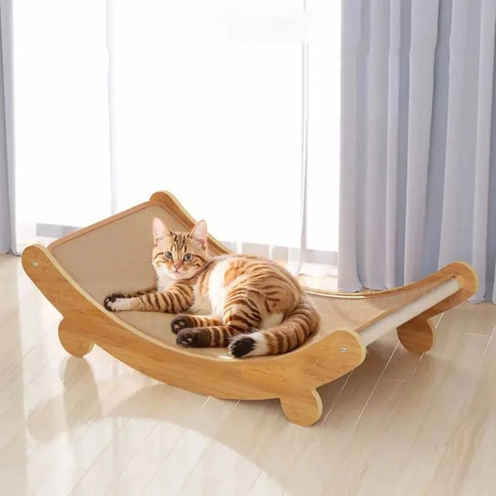 ScratchNest Multifunctional Cat Scratching Pad & Bed