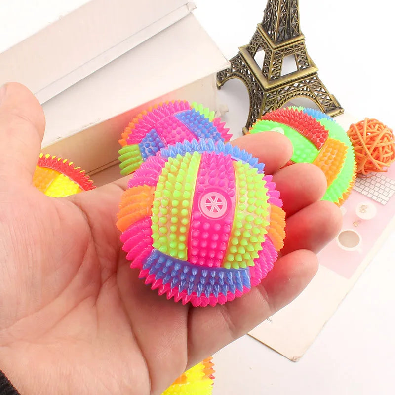 GlowPlay LED Light-Up Dog & Cat Ball