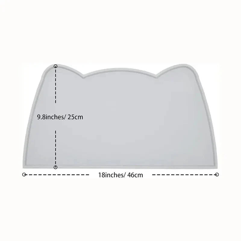 Waterproof Pet Placemat | Non Slip Feeding Mat | Easy Clean Food & Water Spill Mat