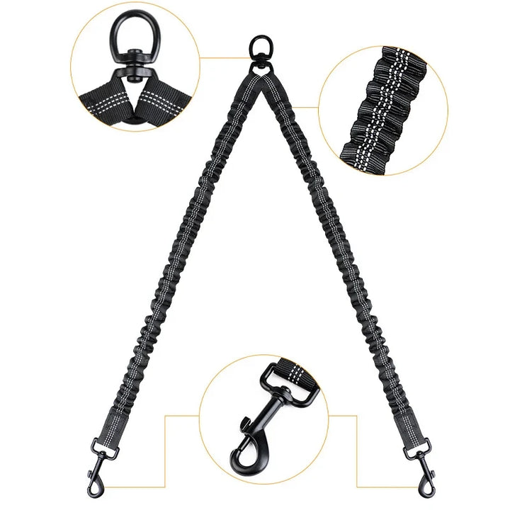 Dual-Flex Tandem Leash