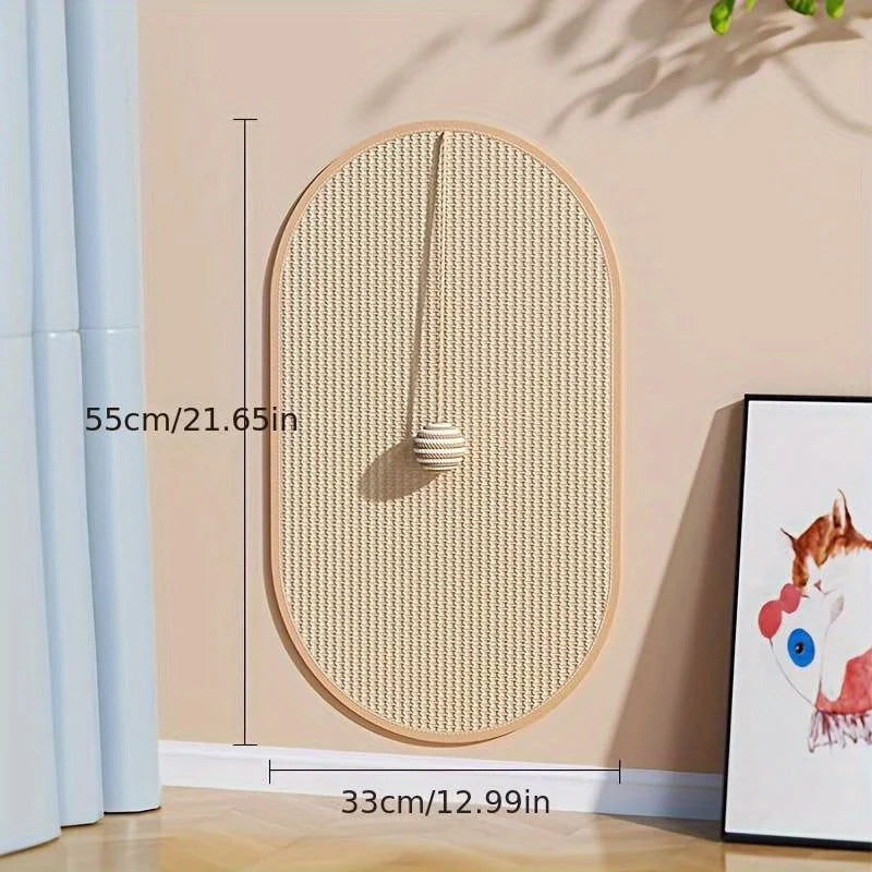 ClawCastle 3-in-1 Cat Wall Scratch Station