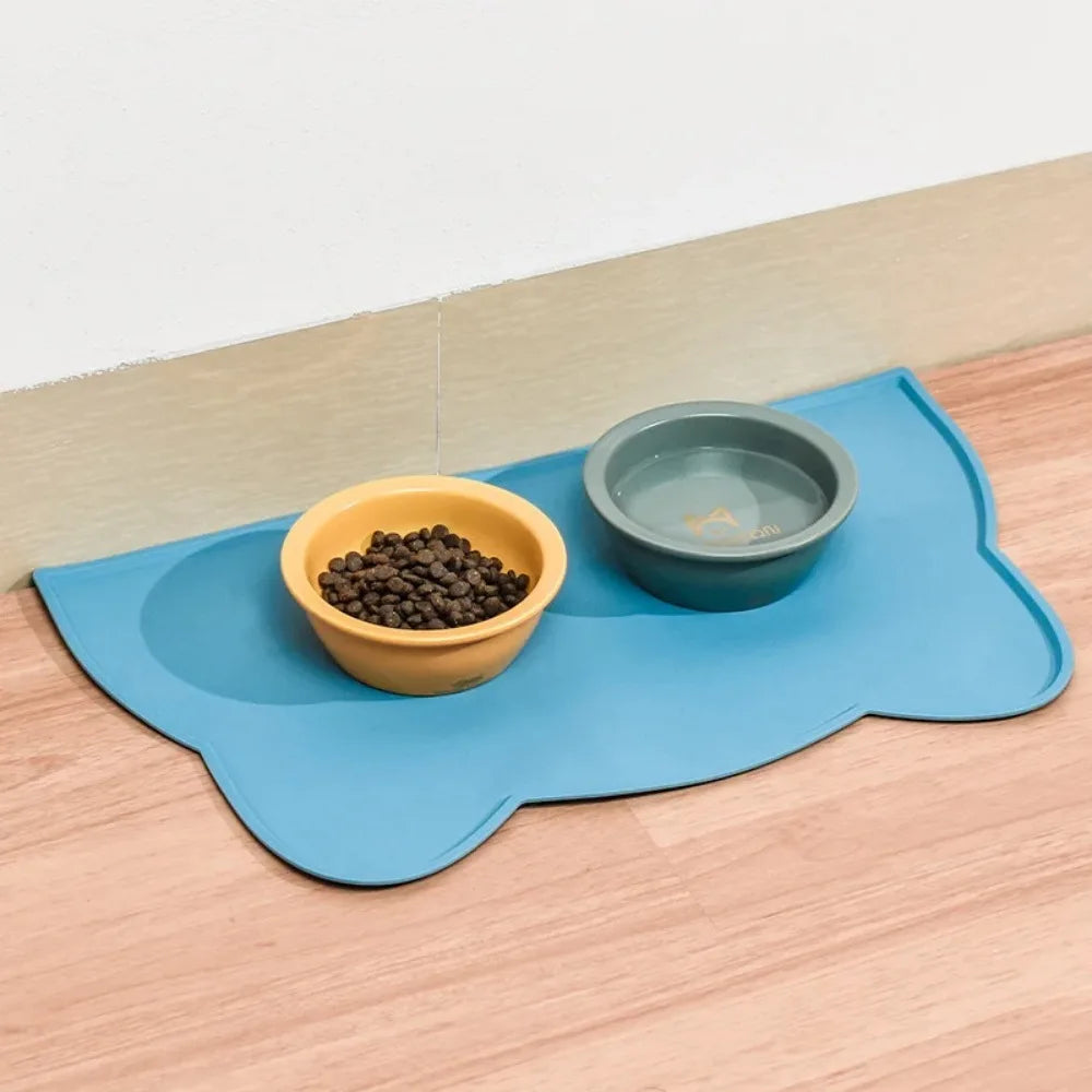 Waterproof Pet Placemat | Non Slip Feeding Mat | Easy Clean Food & Water Spill Mat