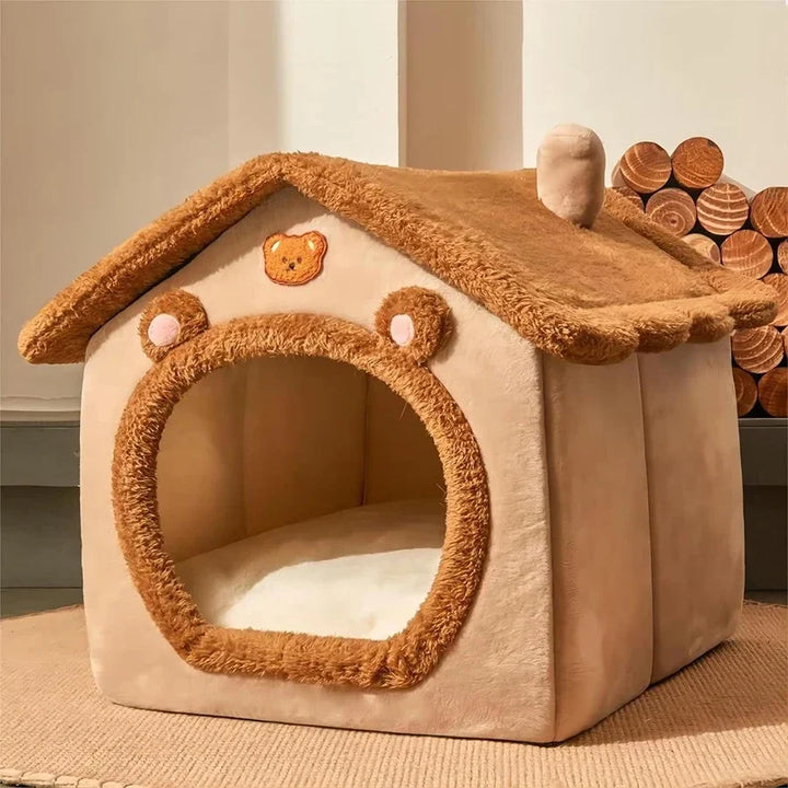 CozyNest Foldable Pet House