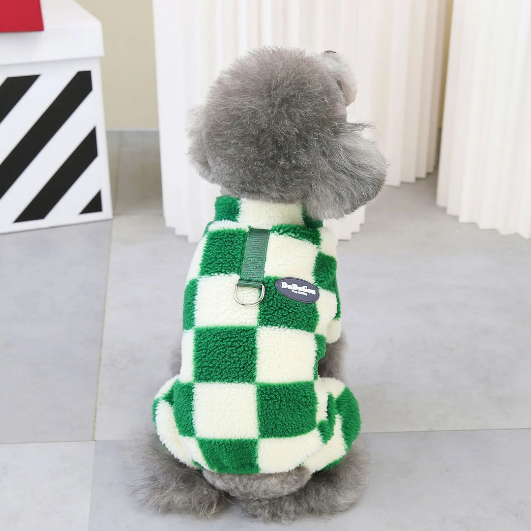 CozyPaws Fleece Dog Overalls