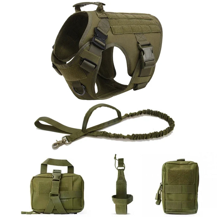 BattleBuddy K9 Tactical Vest & Leash Set