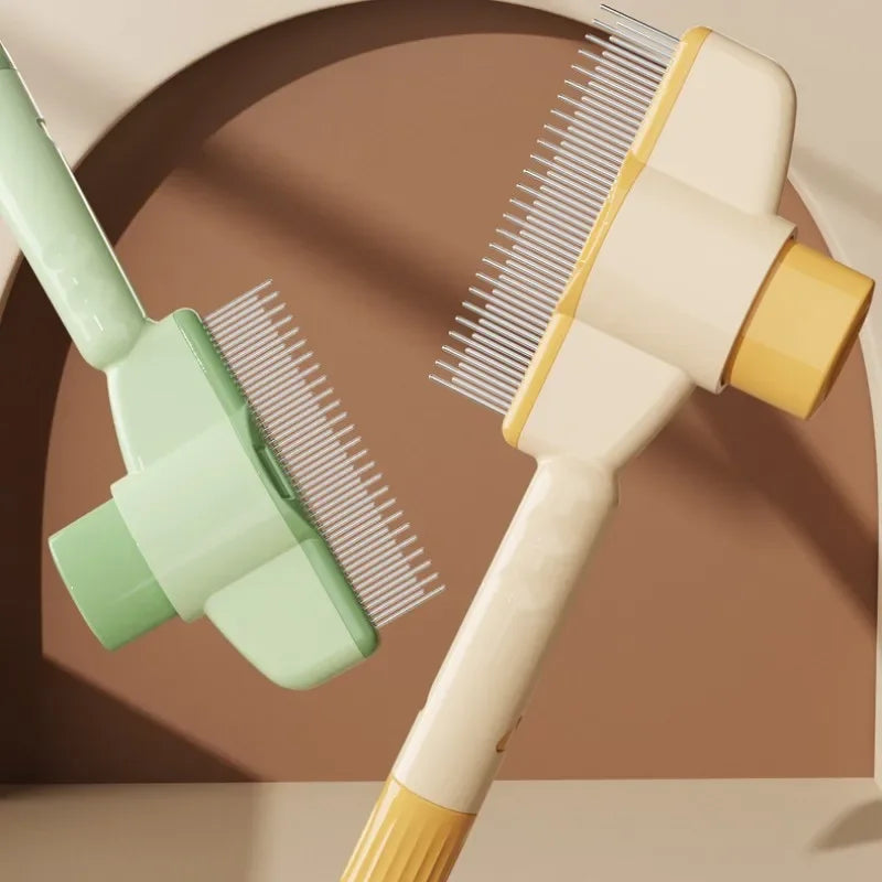CleanSweep Self-Cleaning Dog Brush