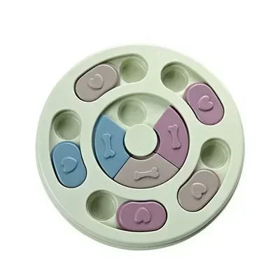 BrainBoost Interactive Puzzle Feeder Bowl