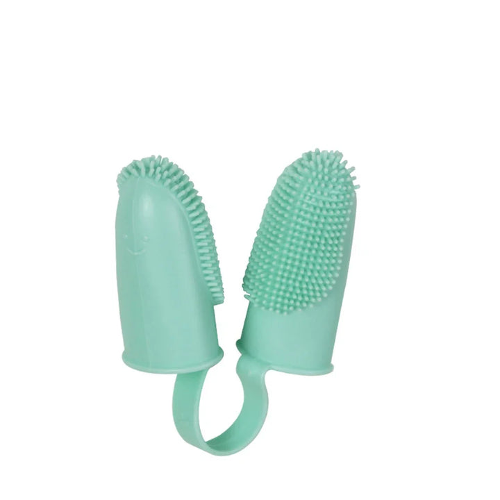 SilicaBrush 2-Finger Silicone Pet Toothbrush