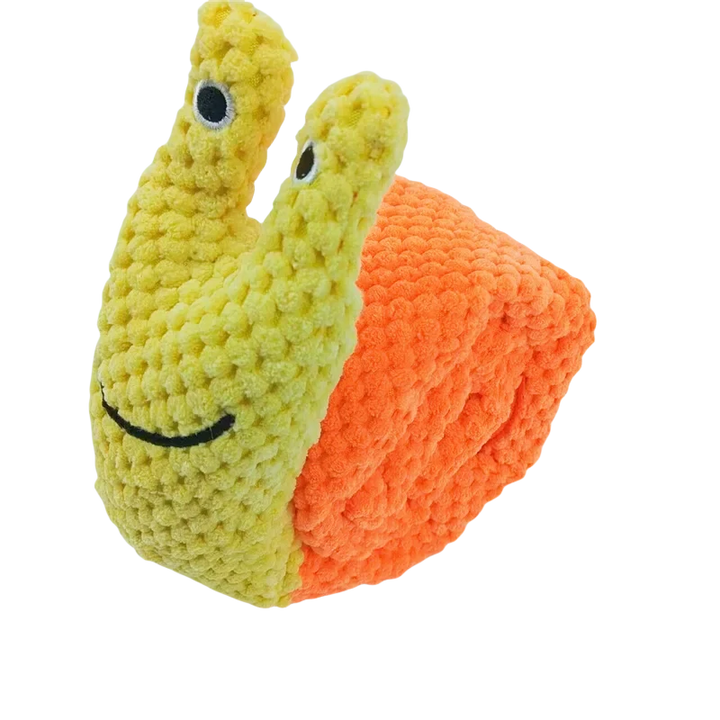 Interactive Snail Puzzle Feeder Toy for Dogs