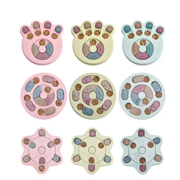 BrainBoost Interactive Puzzle Feeder Bowl