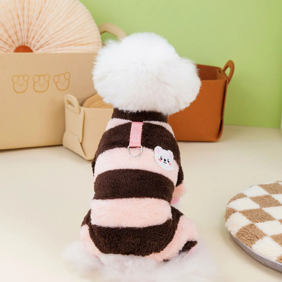 CozyPaws Fleece Dog Overalls