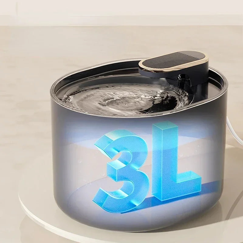 Automatic Pet Water Fountain | Filtered Circulating System | Quiet Drinking Dispenser for Cats & Dogs