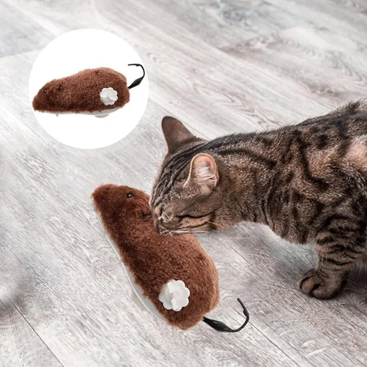 Cat Toy Clockwork Simulation Mice