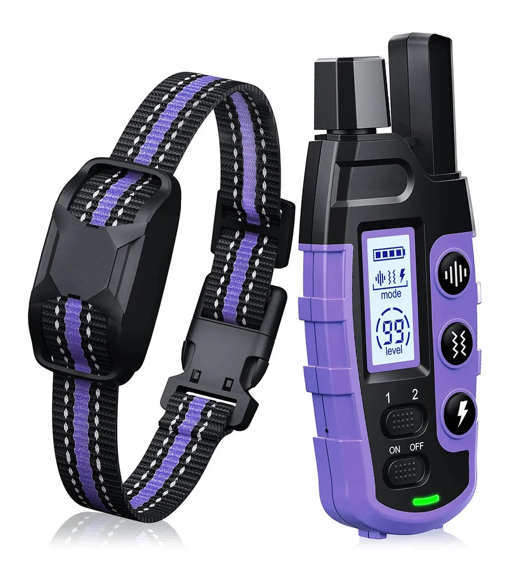 Waterproof Dog Training Collar | Remote Control 300m | Vibration & Sound | Rechargeable | Adjustable for All Breeds