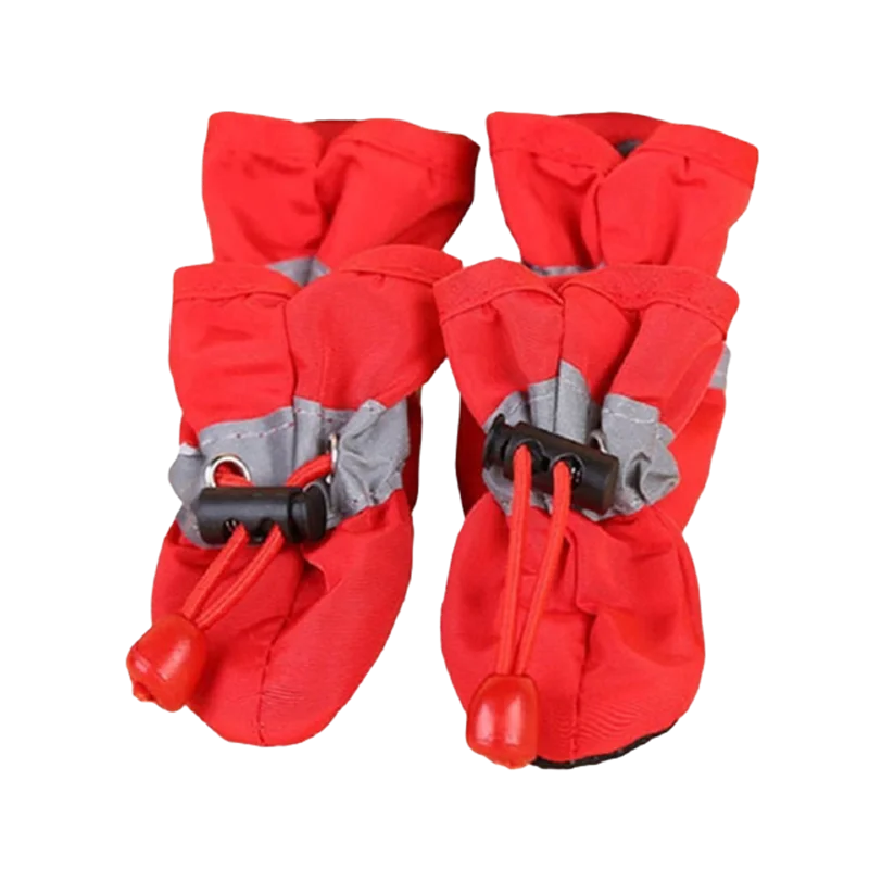 Dog Rain Booties | Waterproof Anti-Slip Paw Shoes | Rubber Sole | Adjustable Fit | Sizes XXS–XXL