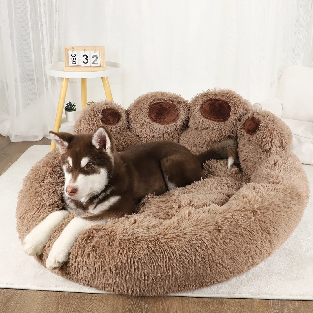 CloudNest Plush Dog & Cat Sofa Bed