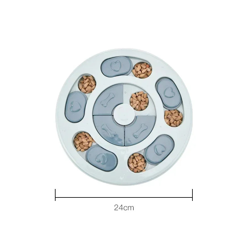 BrainBoost Interactive Puzzle Feeder Bowl