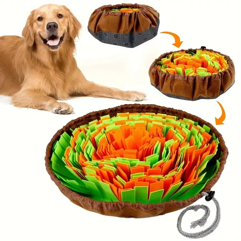 Washable Snuffle Mat for Slow Feeding & Brain Training