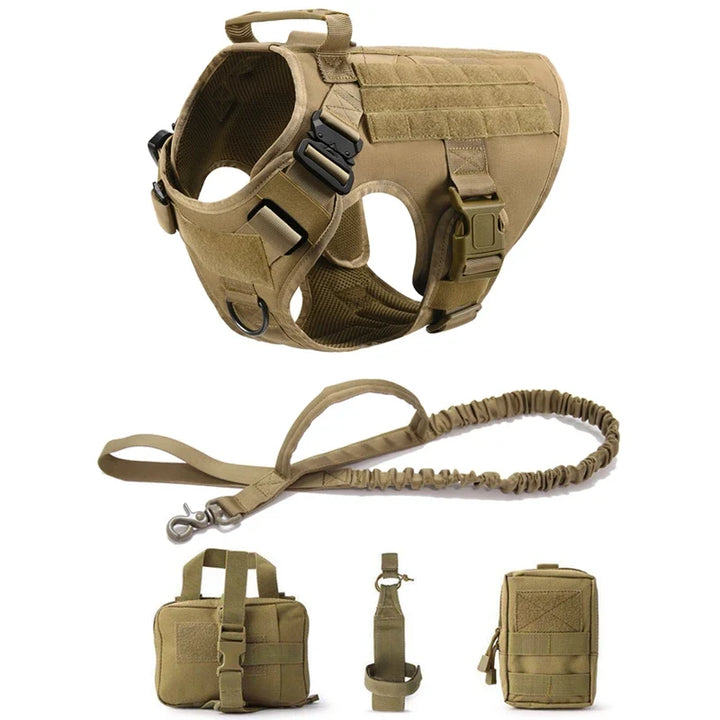 BattleBuddy K9 Tactical Vest & Leash Set