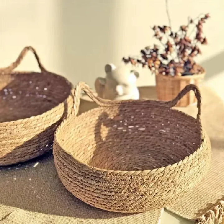 RattanEase Handmade Woven Cat Litter Mat