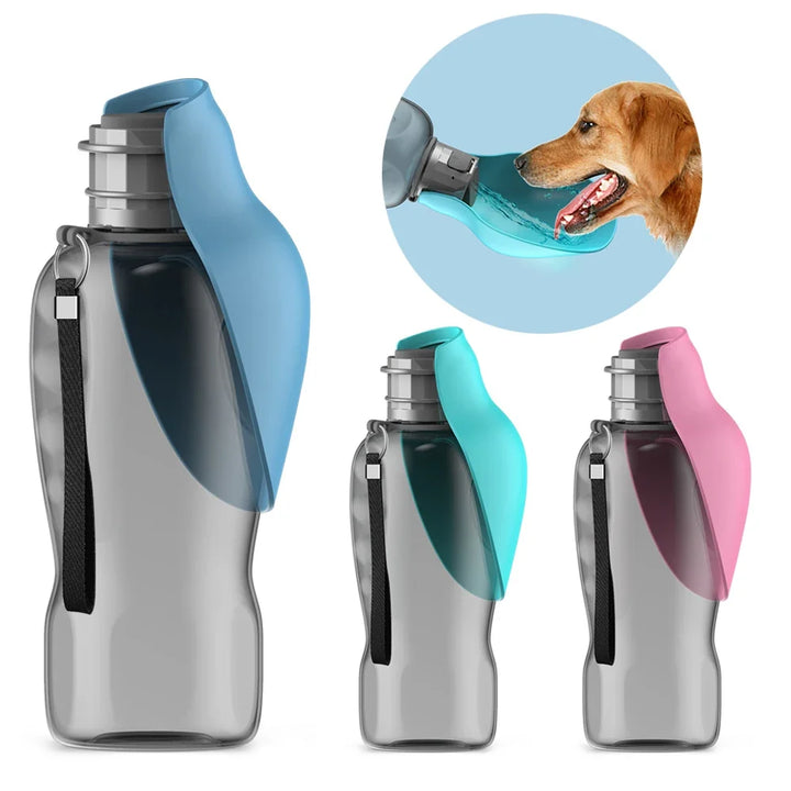Portable Dog Water Bottle & Travel Bowl