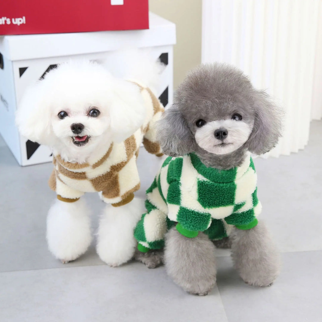 CozyPaws Fleece Dog Overalls