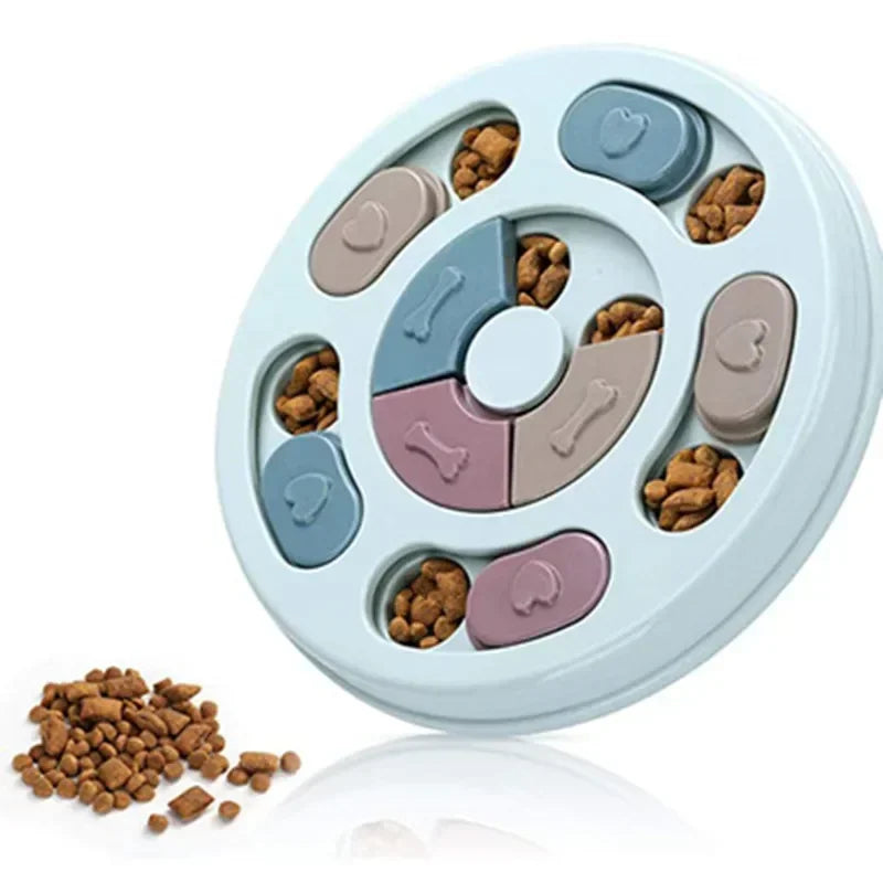 BrainBoost Interactive Puzzle Feeder Bowl