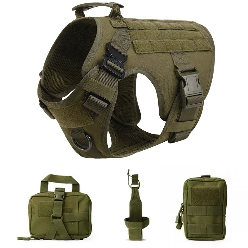 BattleBuddy K9 Tactical Vest & Leash Set