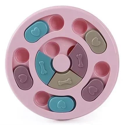 BrainBoost Interactive Puzzle Feeder Bowl