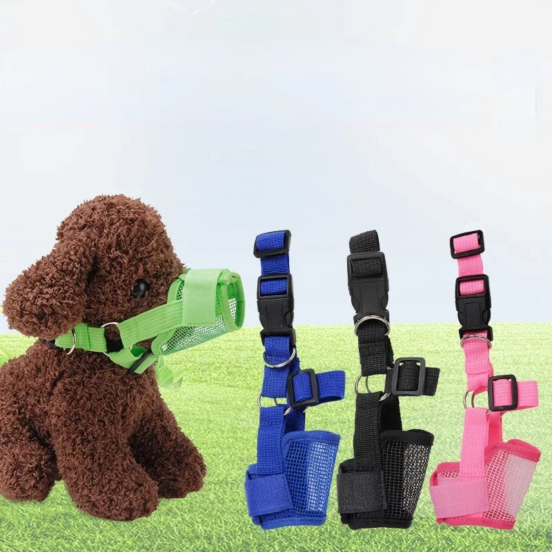 Adjustable Nylon Mesh Muzzle