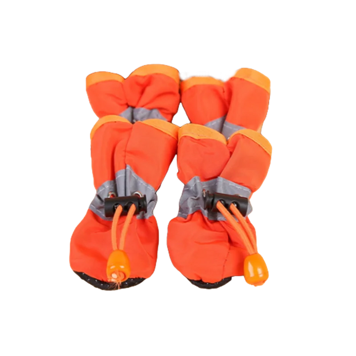 Dog Rain Booties | Waterproof Anti-Slip Paw Shoes | Rubber Sole | Adjustable Fit | Sizes XXS–XXL