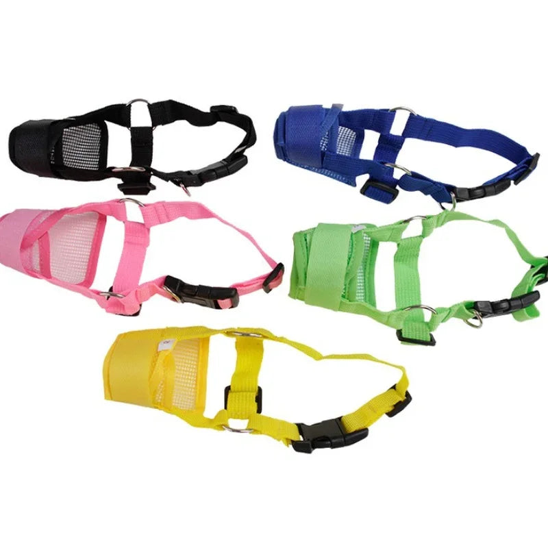 Adjustable Nylon Mesh Muzzle
