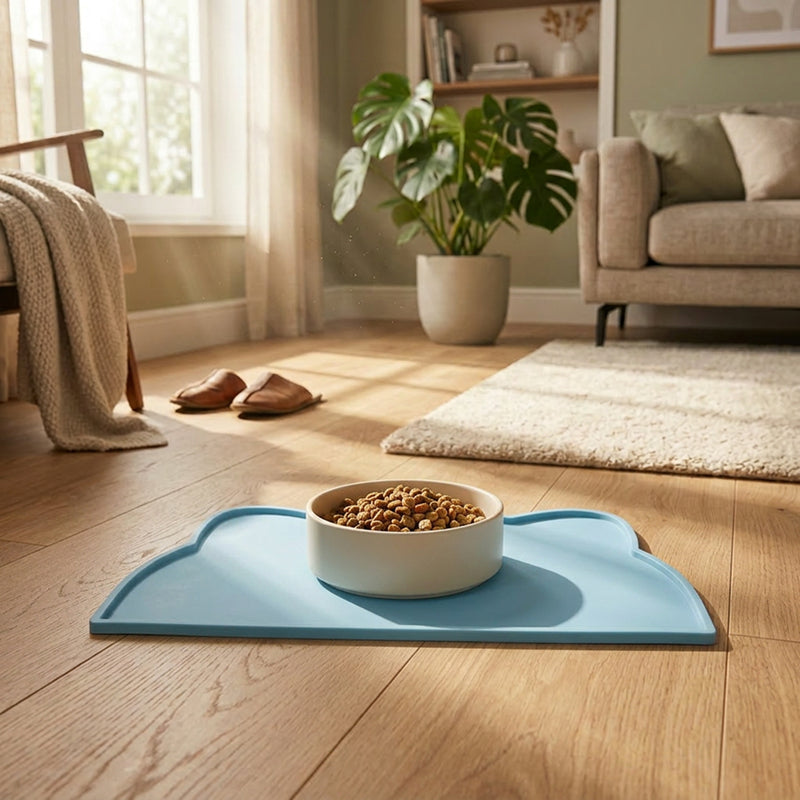 Waterproof Pet Placemat | Non Slip Feeding Mat | Easy Clean Food & Water Spill Mat
