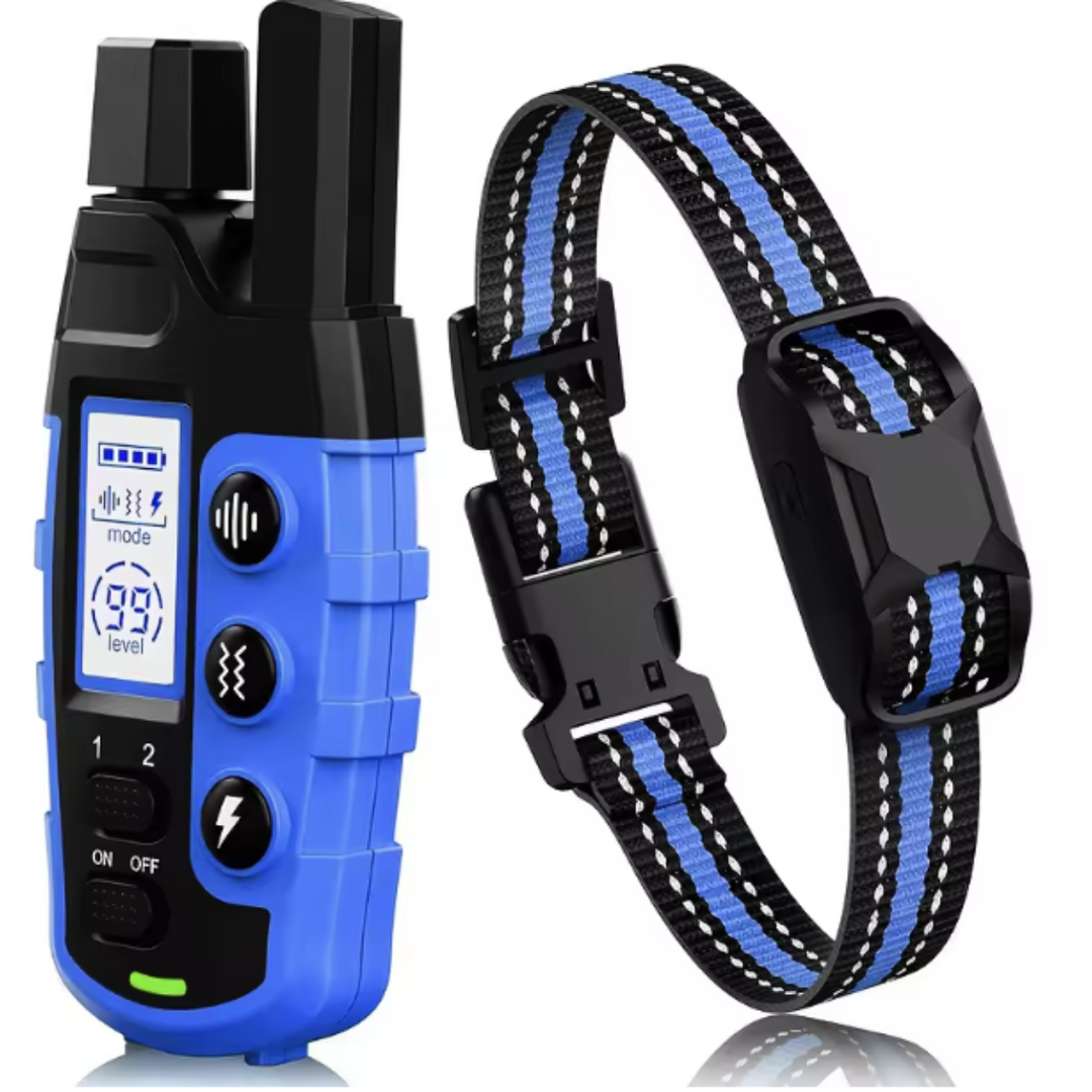 Waterproof Dog Training Collar | Remote Control 300m | Vibration & Sound | Rechargeable | Adjustable for All Breeds
