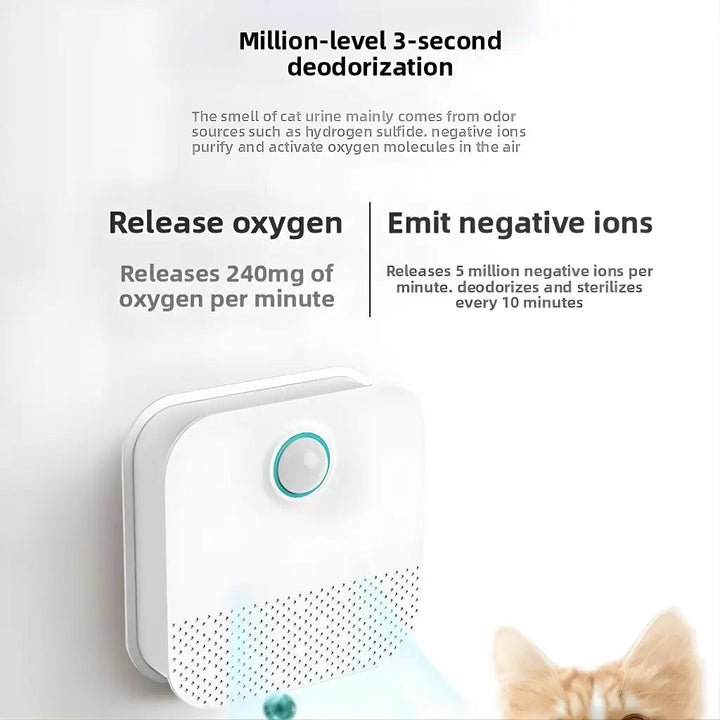 Pet Odour Purifier | Deodorising Air Freshener | Safe Gentle Formula for Dogs & Cats